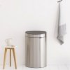 Kosz TOUCH BIN 10L + 23L Matt Steel FPP